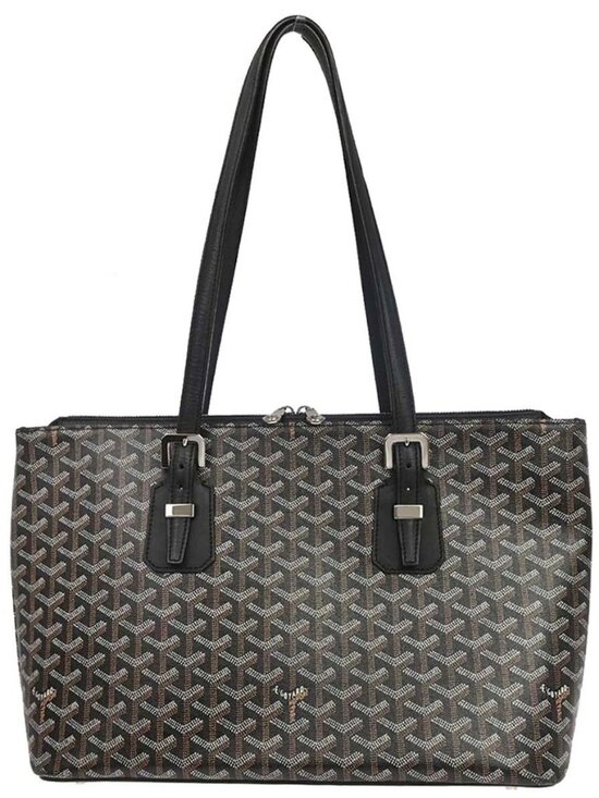 Goyard Handbags - Goyard Black Okinawa PM Tote Bag DEN020064 168173